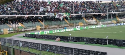 Serie C, la curva sud prima di Avellino-Messina.