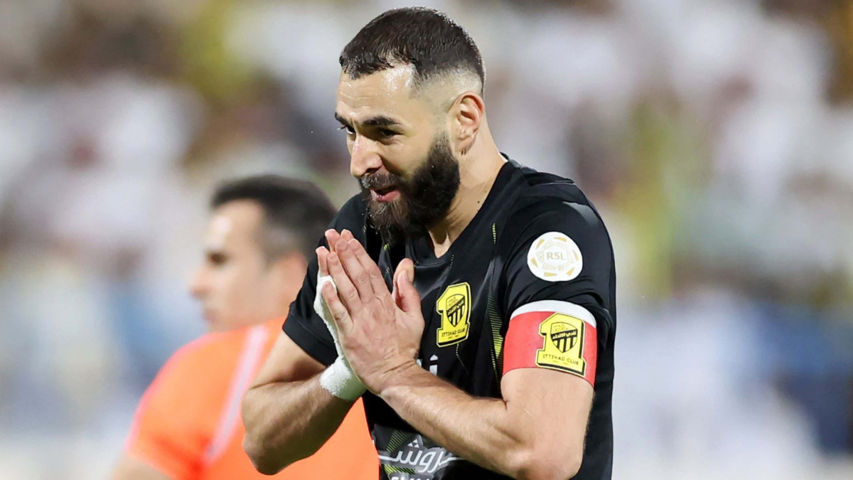 Karim Benzema sous ses nouvelles couleurs (capture X @ActuFoot_)