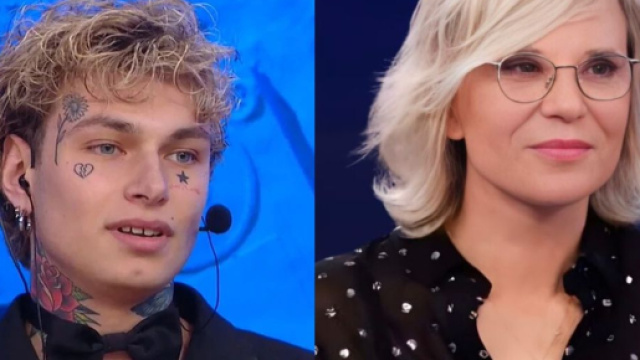Amici 23, in foto Ayle e Maria De Filippi.