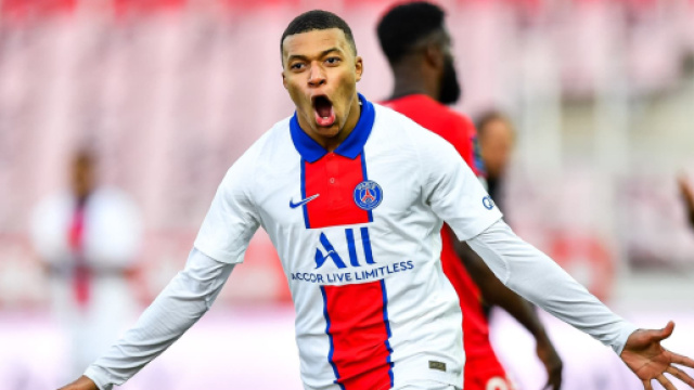 Avec un grand Mbappé, le PSG peut aller loin en Ligue des Champions (screenshot Twitter - @le10sport)
