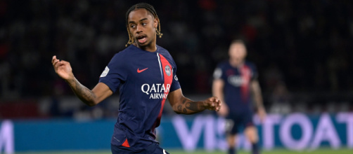 Bradley Barcola au PSG (capture X @ActuFoot_)