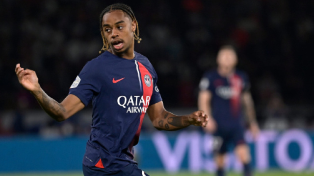 Bradley Barcola au PSG (capture X @ActuFoot_)