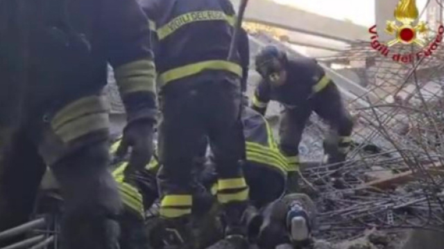 Sale a cinque il numero dei morti sul lavoro nell'incidente a Firenze.
