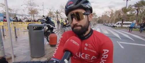 Nacer Bouhanni ex ciclista su strada.