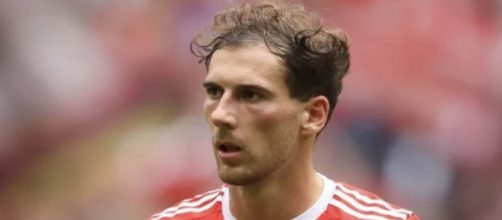 In foto Leon Goretzka, centrocampista del Bayern Monaco.