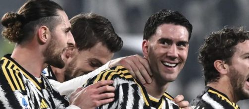 Nella foto un'esultanza della Juventus.