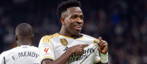 Vinicius en forme depuis quelques mois sous le maillot du Real Madrid. (screenshot BEIN SPORTS)