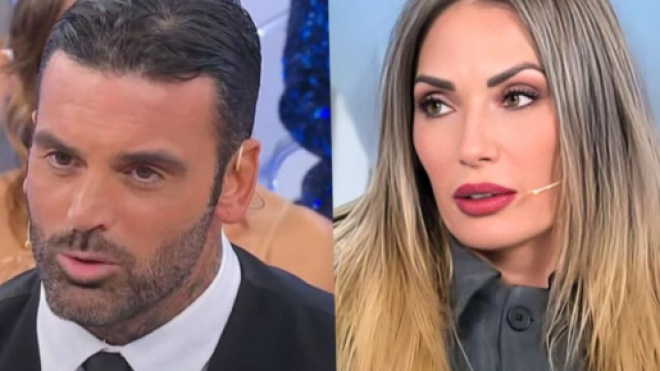 In foto Mario Cusitore e Ida Platano (© Uomini e Donne/Mediaset).
