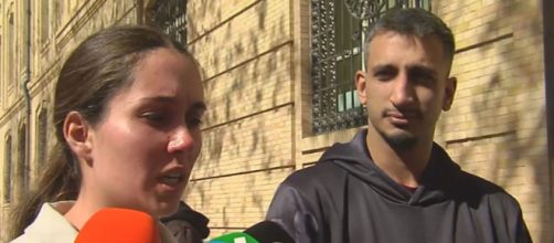 Sara y Amar vivían alquilados en un piso del bloque de viviendas incendiado en Valencia (Captura de pantalla de Telecinco)