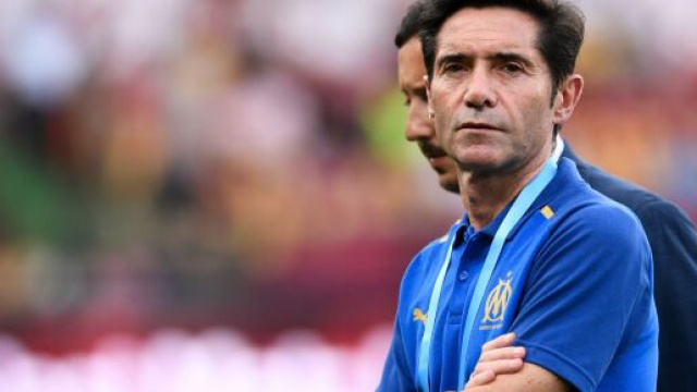 Marcelino a raté son aventure à l'OM. (screenshot Twitter - @_BeFootball)