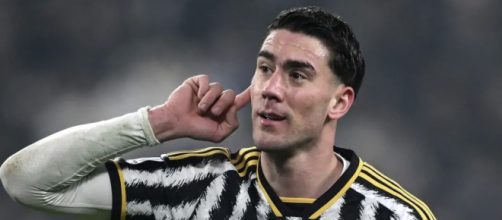 Dusan Vlahovic, giocatore della Juve.