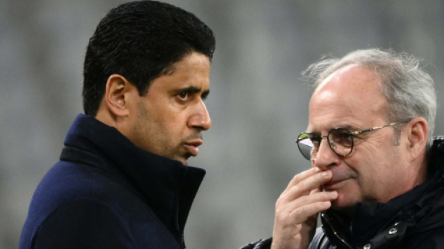 Nasser Al-Khelaifi et Luis Campos (capture X @ActuFoot_)