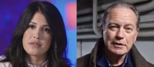 Gabriela Guillén enseñó varias fotos con Bertín Osborne para confirmar su relación (Captura de pantalla de Telecinco)