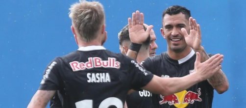 Bragantino voltou a vencer no Paulista (Reprodução/Facebook/RedBullBragantino)