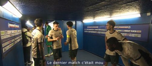 Marquinhos hausse le ton en marge de Strasbourg-PSG. (screenshot primevideo)