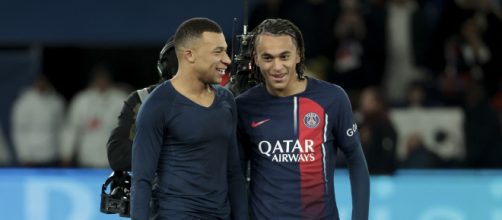 Kylian et Ethan Mbappé au PSG (capture Twitter Actu Foot)