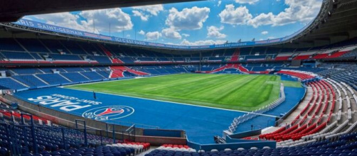 Le PSG va sans doute quitter le Parc des Princes. (screenshot Twitter @ActuFoot_)