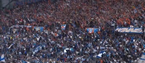 Le Stade Vélodrome (capture X @dzidududk)