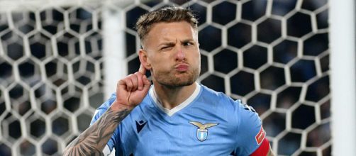 Ciro Immobile sarà impegnato nella dura sfida contro il Milan.