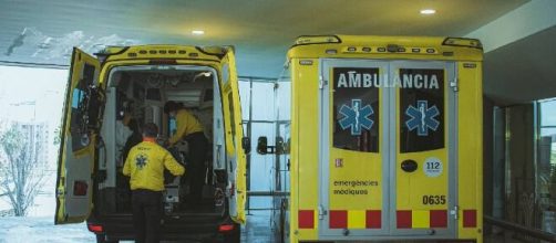El Servicio de Emergencias Médicas de Catalunya trasladó a los heridos hacia los hospitales más cercanos de la zona (X@semgencat)