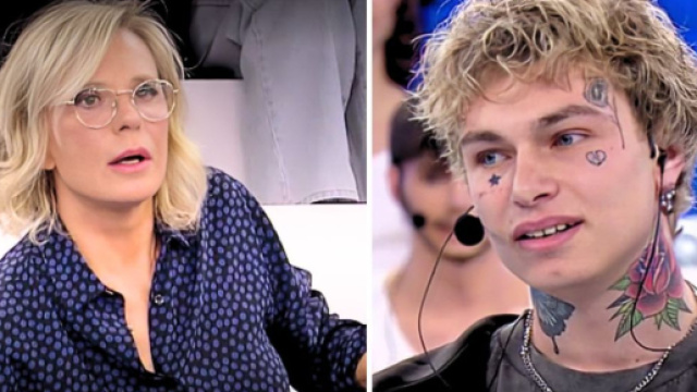 Amici 23, in foto Maria De Filippi e Ayle.