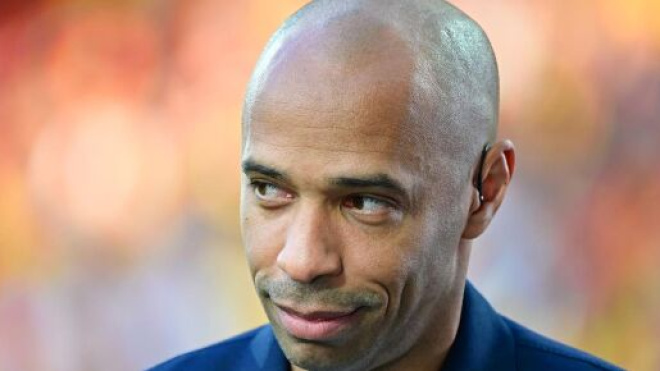 Henry aux manettes de l'équipe de France Espoirs. (screenshot - @eurosport)