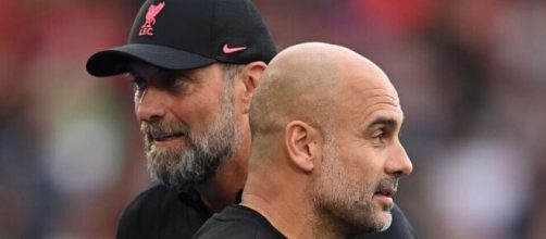 Klopp et Guardiola battus par Arsenal dans la course au titre ? (screenshot Twitter @NajimMedini)