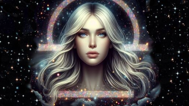 Segno zodiacale Bilancia &copy; Foto generata con Bing I.A.