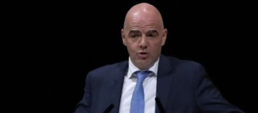 Gianni Infantino, presidente della Fifa.