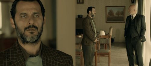 La scena in cui Çolak scopre che Betül vuole avvelenarlo - screenshot © Terra amara.