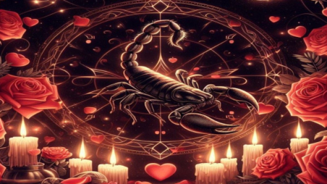 In foto, il segno dello scorpione.