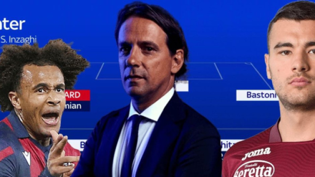 In foto Zirkzee, Inzaghi e Bungiorno, collage creato dall'autore.
