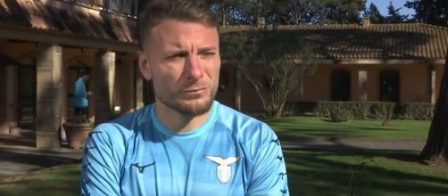 Ciro Immobile, capitano della Lazio - Screenshot © Sky Sport.