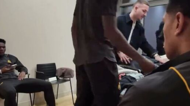 Bellingham et Tchouameni futurs coéquipiers de Mbappé au Real Madrid. (screenshot Twitter @Footballogue)