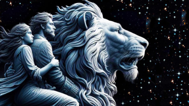 Leone © Foto generata con Bing IA.