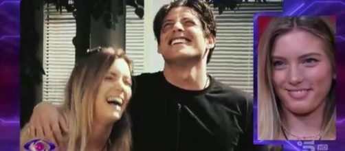 Anita e Alessio al Grande Fratello (screenshot © Canale 5).