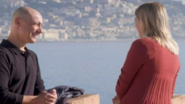 Una scena con Diego e Ida di Un posto al sole &copy; Rai 3.