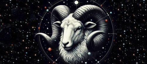 Segno zodiacale dell'Ariete - © Foto Bing IA.