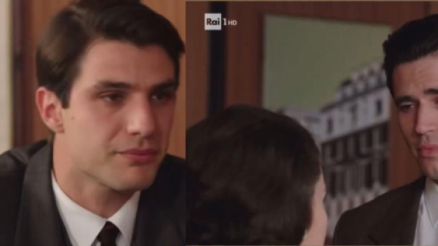 In foto Marcello Barbieri e Matteo Portelli, screenshot © Rai 1.