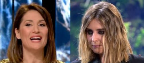 La presentadora dijo que los médicos iban a dictaminar el futuro de Carmen Borrego en el concurso (Captura de pantalla de Telecinco)