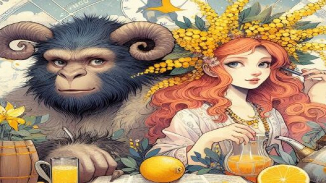 Segni zodiacali generato con © AI Copilot.