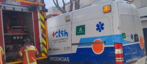 El Servicio de Emergencias de Andalucía se trasladó de inmediato hacia el lugar de los hechos (X@E112Andalucia)