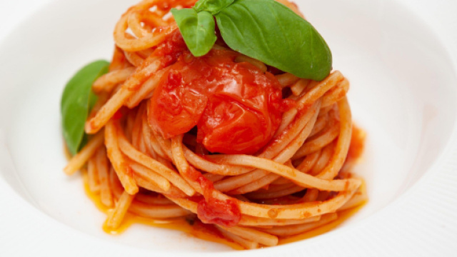 Lo spaghetto al pomodoro: foto di repertorio.