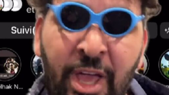 Le Youtubeur Mohamed Henni sur Instagram (capture Instagram @Henni Mohamed)