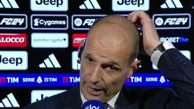 Massimiliano Allegri - Screenshot © Sky Sport