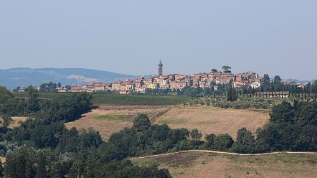 Una vista di Peccioli &copy; Wikimedia Common.