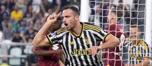 In foto Gatti, difensore della Juve.