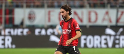 Yacine Adli sous les couleurs de l'AC Milan (capture X Instant Foot)