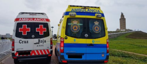 La mujer fallecida estaba postrada en una cama (X, @sos_coruna)