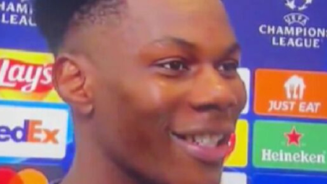 Aurélien Tchouaméni avec le Real Madrid (capture Canal+)